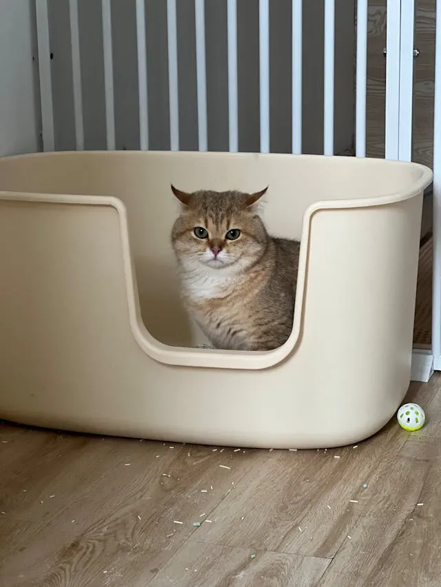 Gato deitado tranquilo